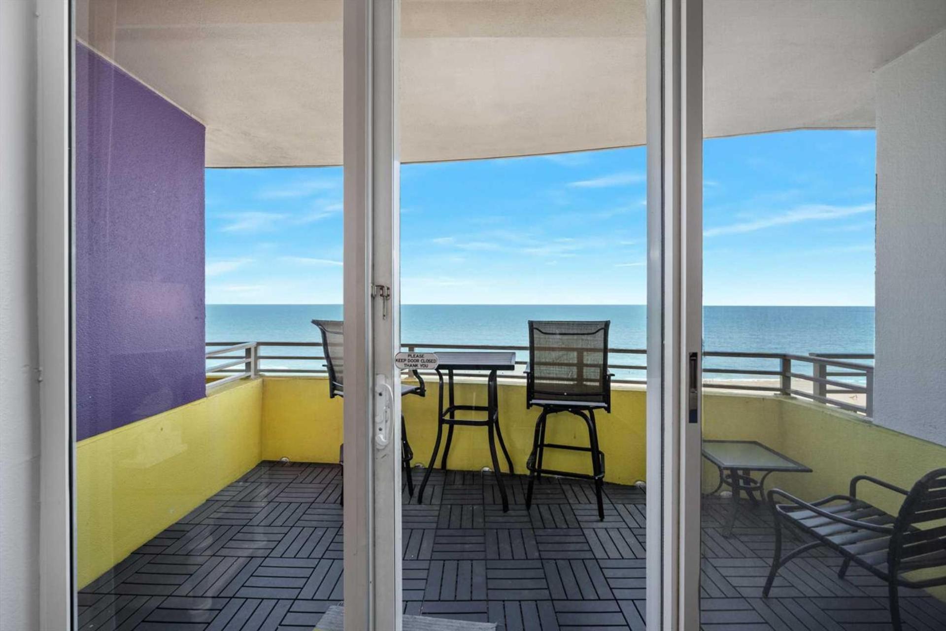 Luxury 9Th Floor 1 Bedroom Condo Direct Oceanfront Wyndham Ocean Walk Resort Daytona Beach | 906 Eksteriør bilde